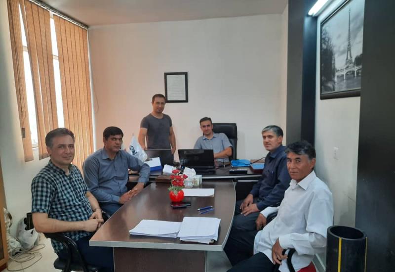 مدیریت و پرسنل اجرایی شرکت شعله آوران خلج